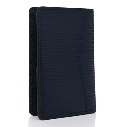 Louis Vuitton Epi Pocket Organizer Blue Marine 3 of 7