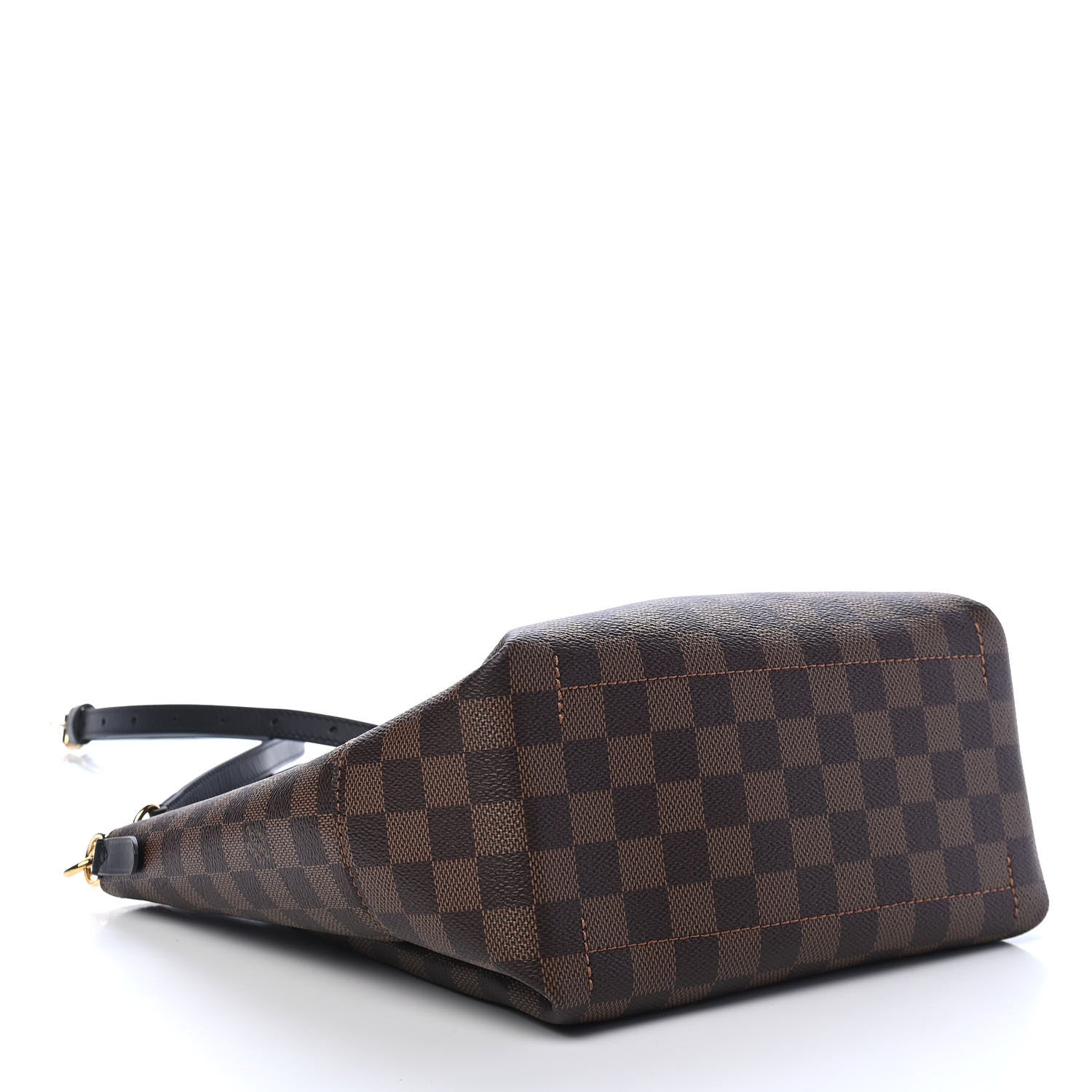 Louis Vuitton Damier Ebene Belmont PM Black 4 of 9