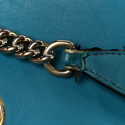 Gucci Soft Microguccissima Medium Emily Chain Shoulder Bag Deep Cobalt 11 of 11