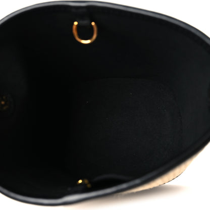Louis Vuitton Raffia Petit Bucket Black 5 of 9