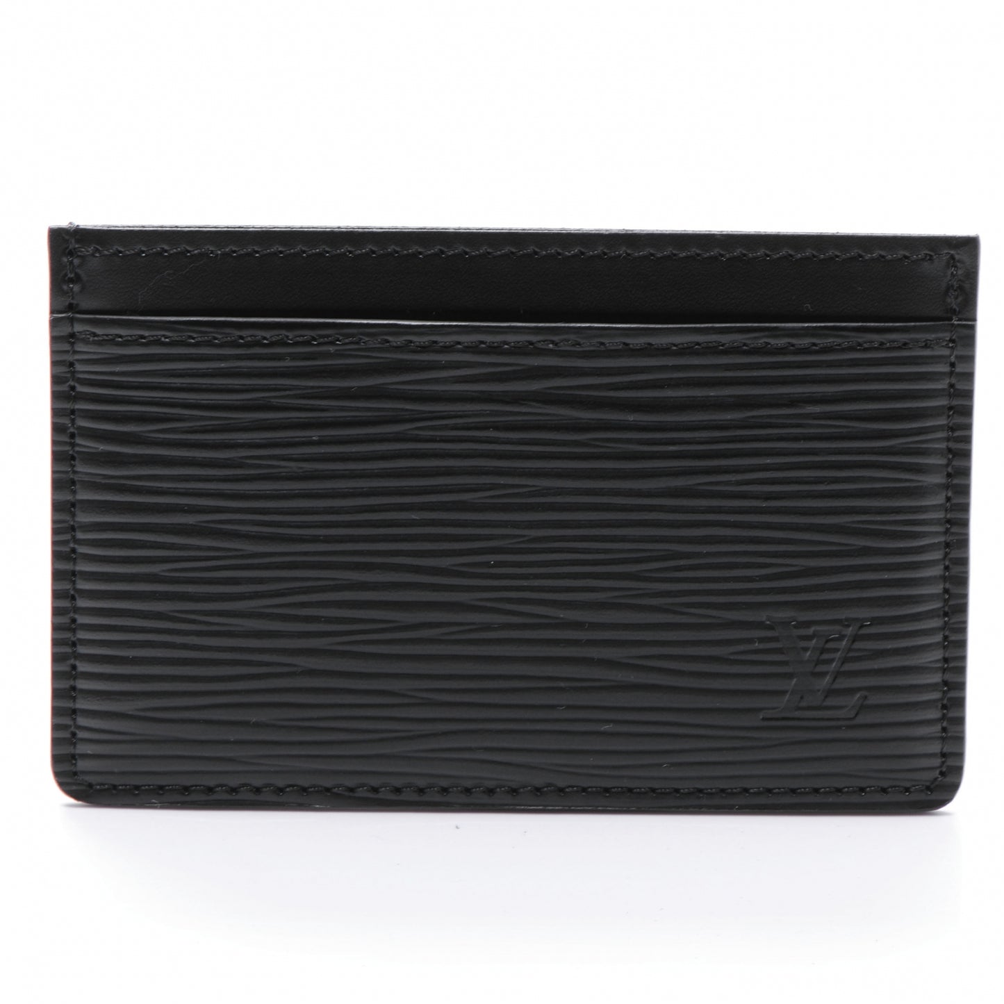 Epi Simple Card Holder Black