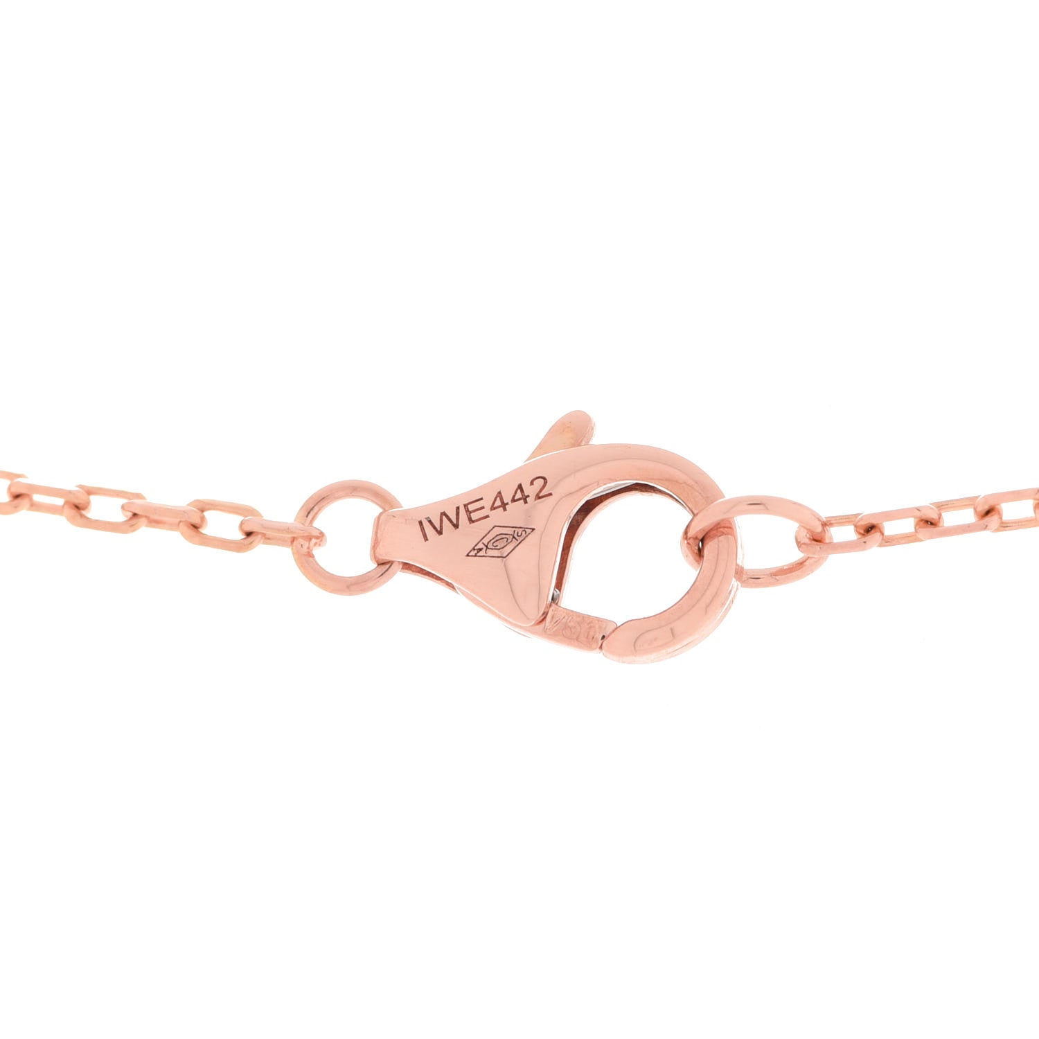 Cartier 18K Pink Gold Diamond Juste Un Clou Pendant Necklace 4 of 6