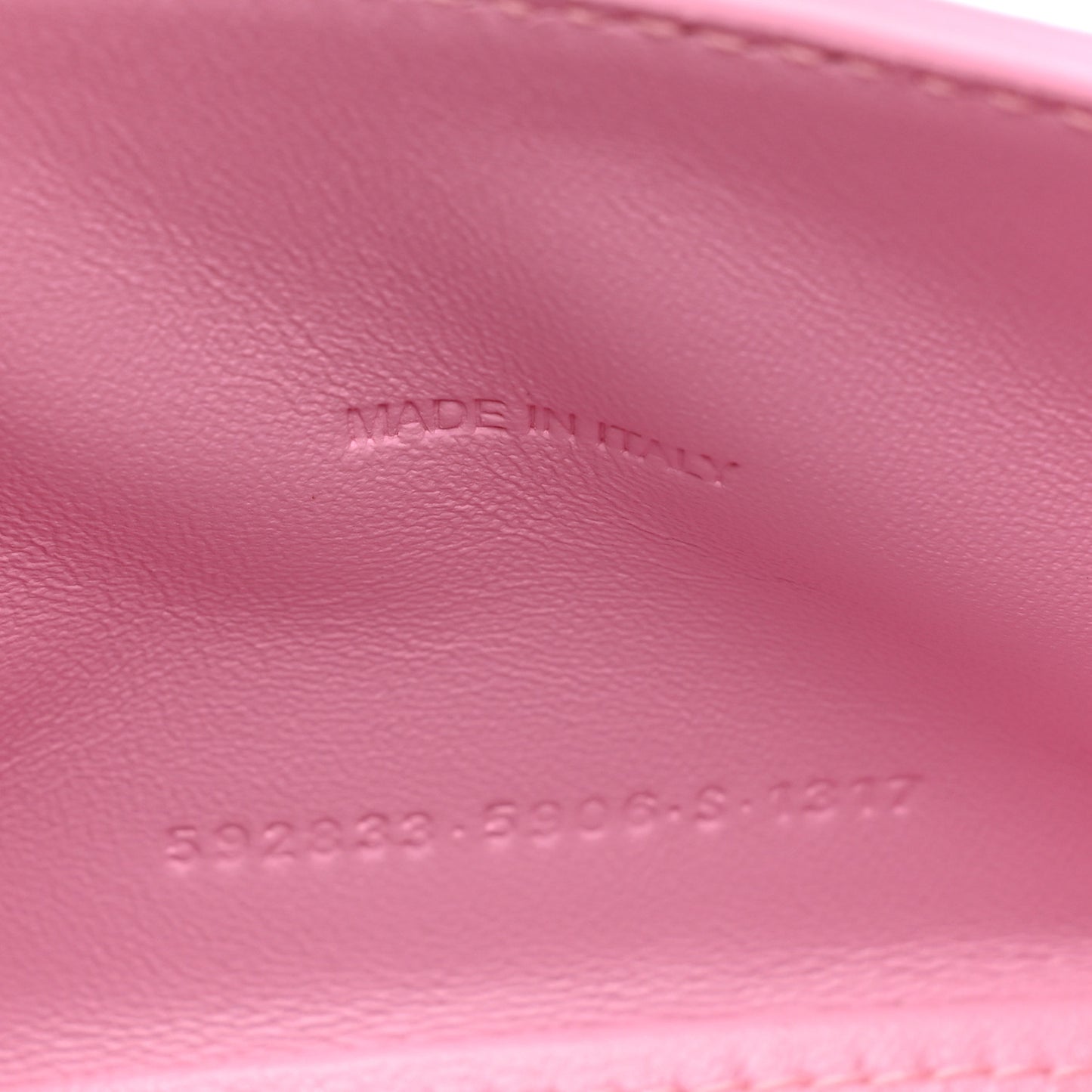 Shiny Box Calfskin Tonal B Hourglass Top Handle Bag XS Candy Pink