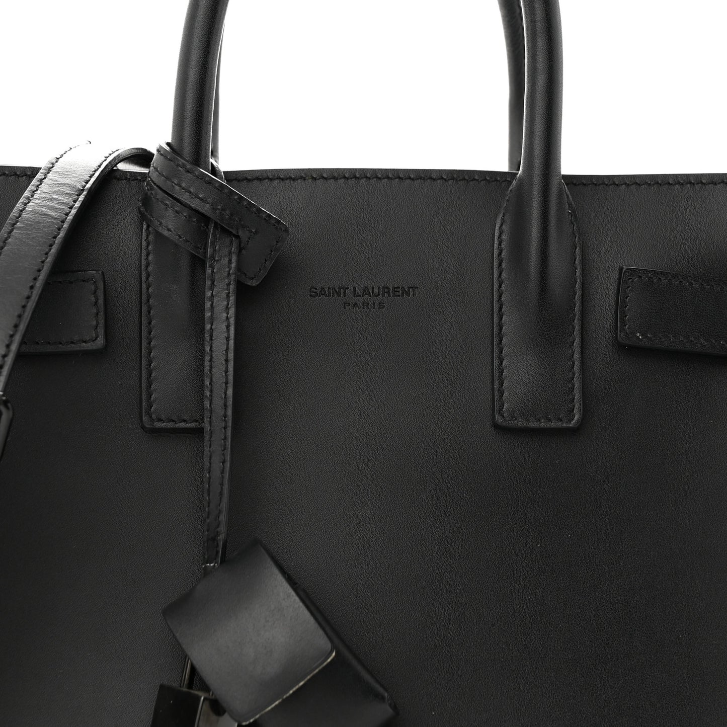 Calfskin Nano Sac De Jour Black
