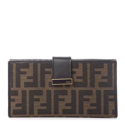 Fendi Zucca Continental Wallet Tobacco 1 of 10