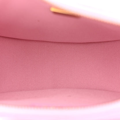 Chanel Lambskin Quilted Small Hobo Bag Pink 5 of 13