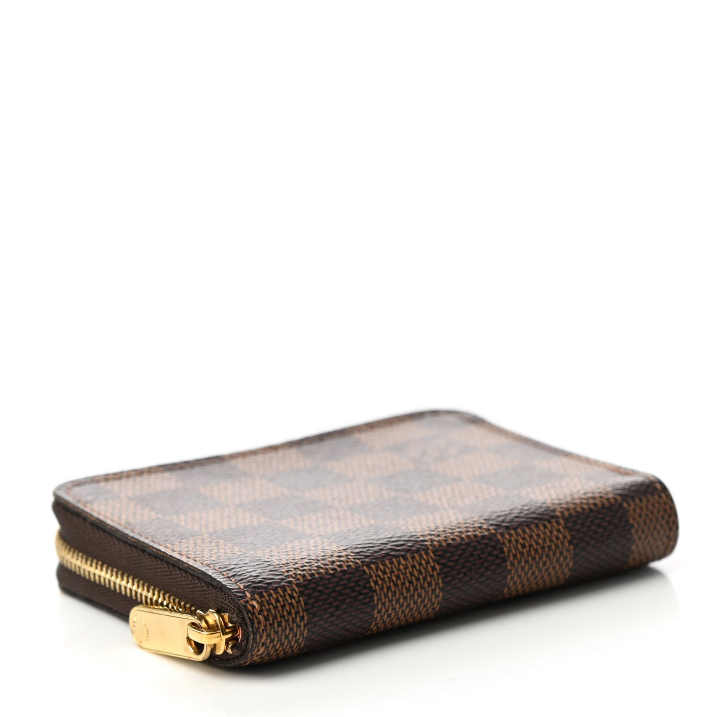 Damier Ebene Zippy Coin Purse Rose Ballerine