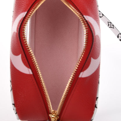 Louis Vuitton Monogram Giant Beach Pouch Rouge 7 of 8