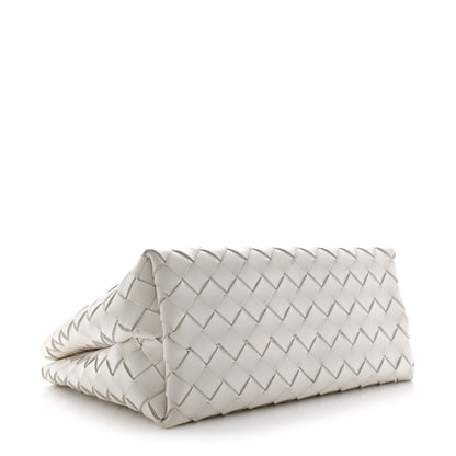 Bottega Veneta Nappa Intrecciato Small Andiamo Shoulder Bag White 4 of 9