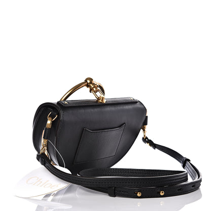 Chloe Calfskin Small Nile Bracelet Minaudiere Bag Black 2 of 9