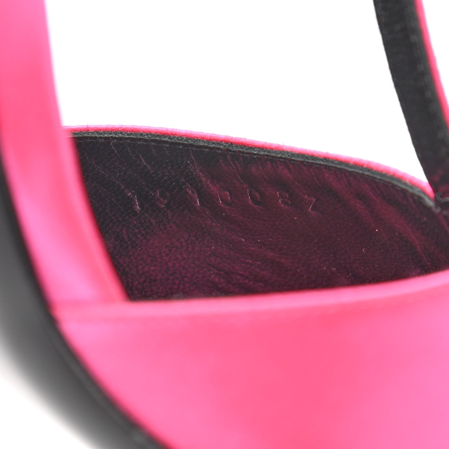 Hermes Satin Tango Sandal 38.5 Rose Fuchsia 8 of 9