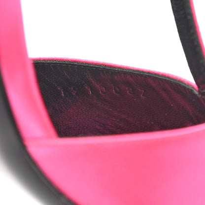 Hermes Satin Tango Sandal 38.5 Rose Fuchsia 8 of 9