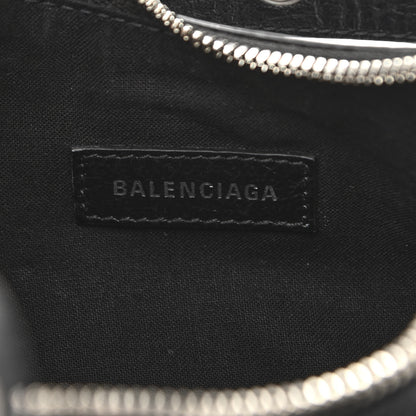 Balenciaga Agneau Arena Le Cagole Shoulder Bag XS Black 6 of 10