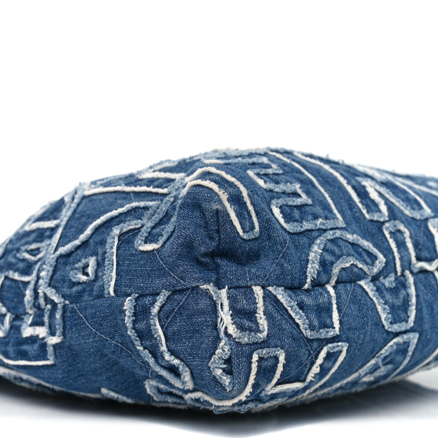 Chanel Denim Patchwork Logo Chanel 22 Blue 9 of 10