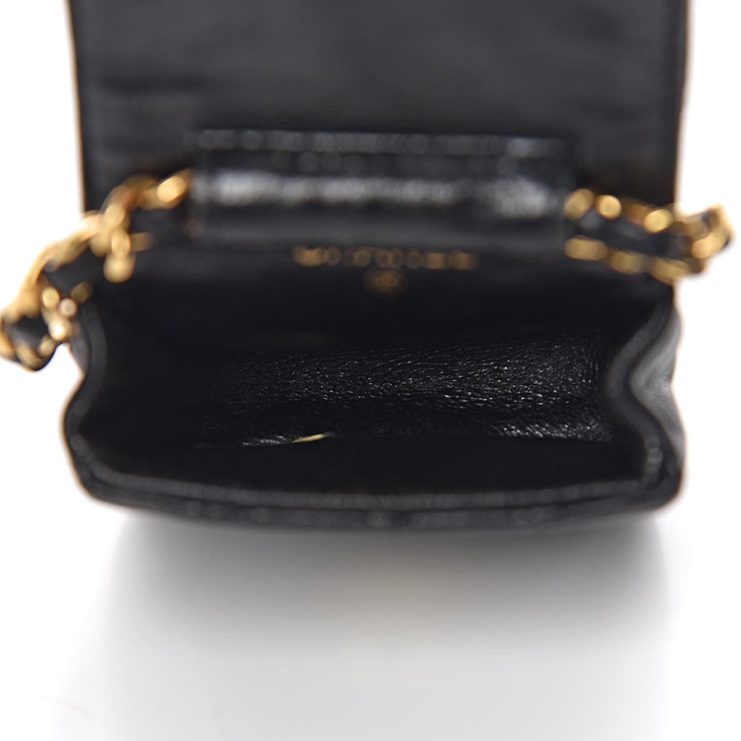 Chanel Lambskin Quilted Micro Mini Flap Black 5 of 9