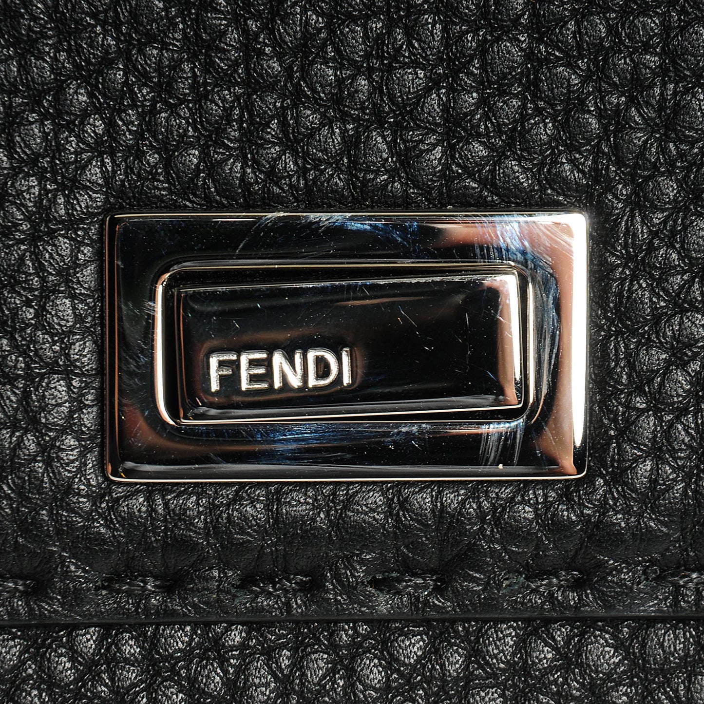 Cuoio Romano Selleria Peekaboo Continental Wallet Black