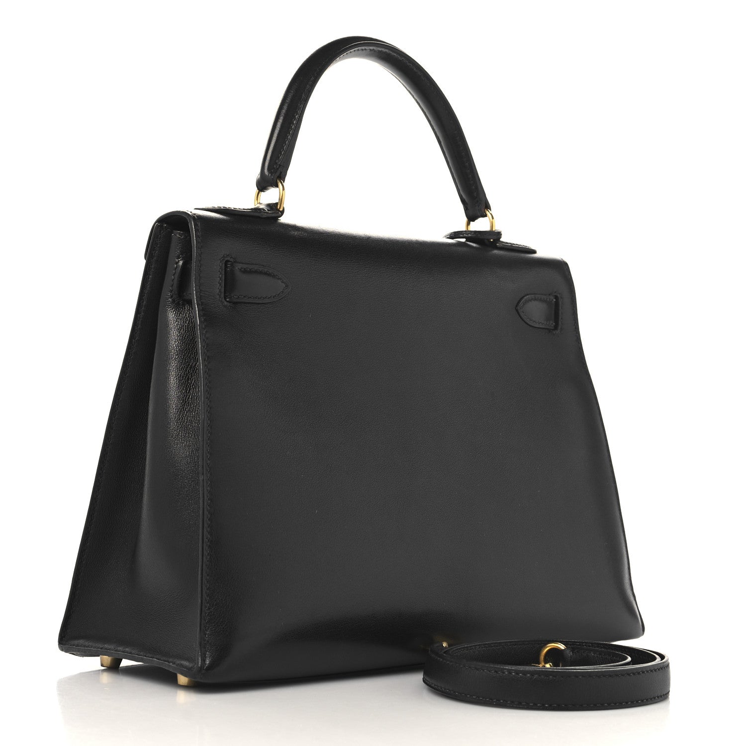 Hermes Gulliver Shooting Star Kelly Sellier 28 Black 3 of 15