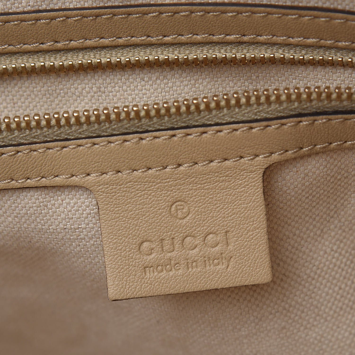 Gucci GG Supreme Monogram Medium Nice Top Handle Dome Bag Beige 6 of 10