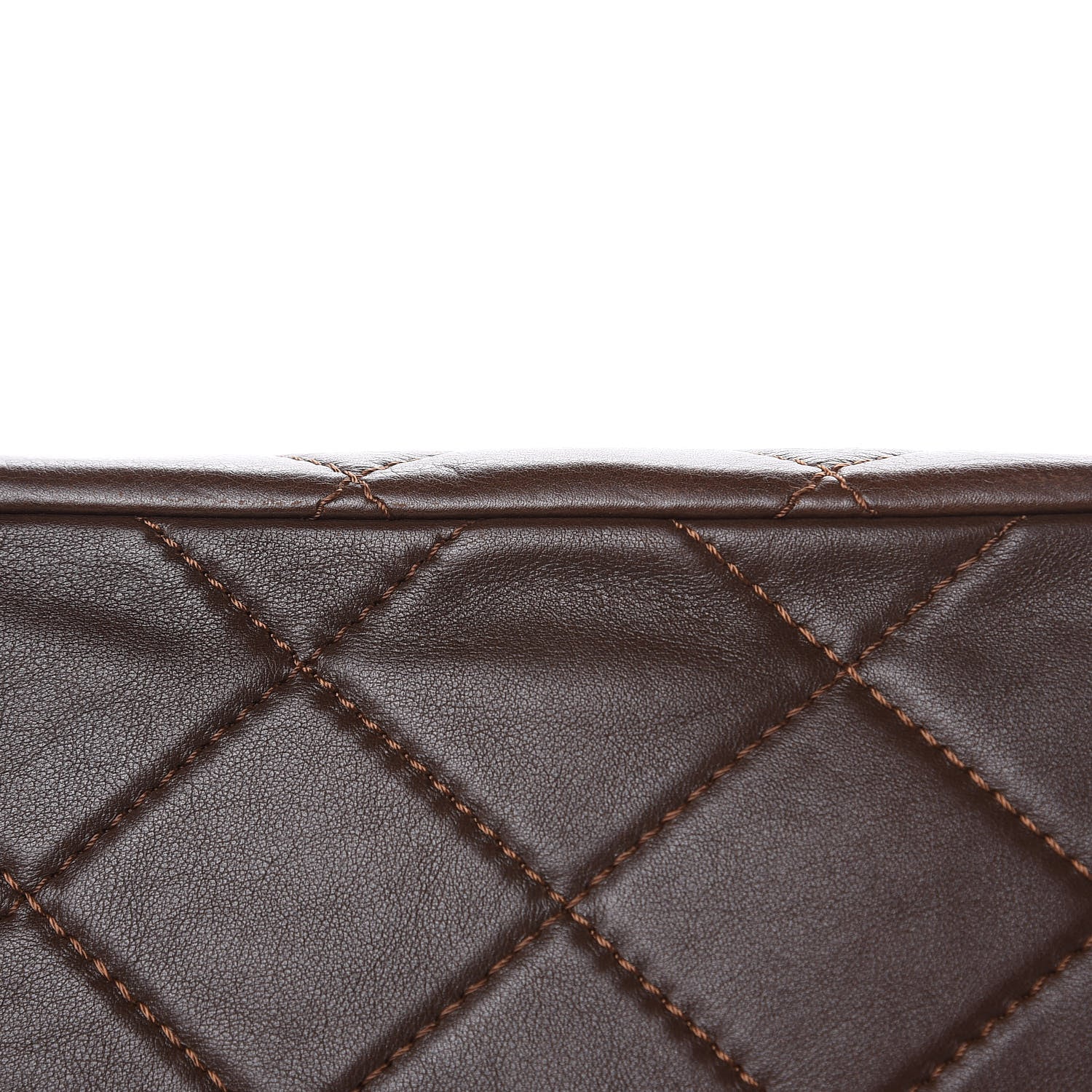 Chanel Calfskin Quilted In the Business Tote Brown 11 of 12