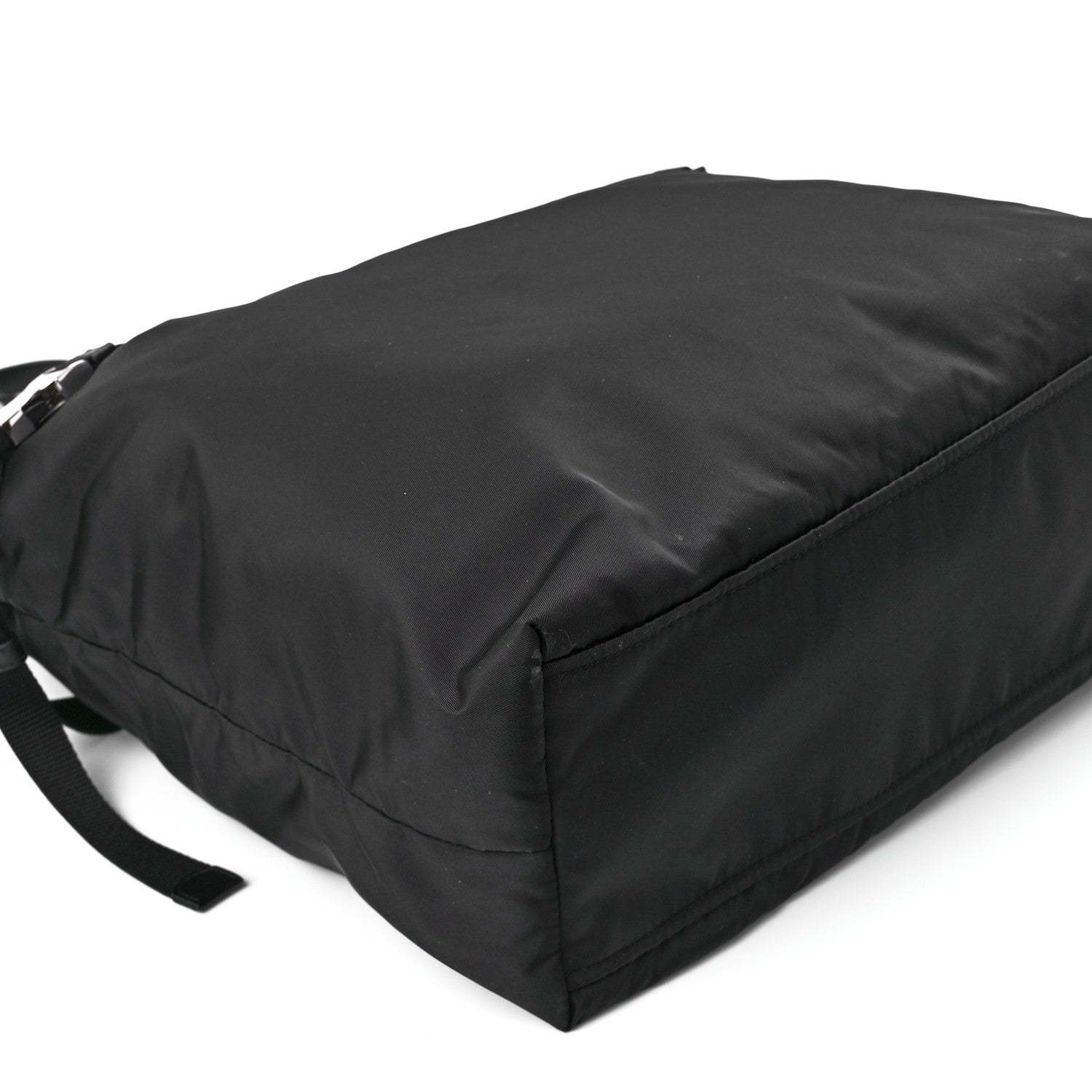 Prada Tessuto Soft Calf Nylon Tote Black 10 of 11