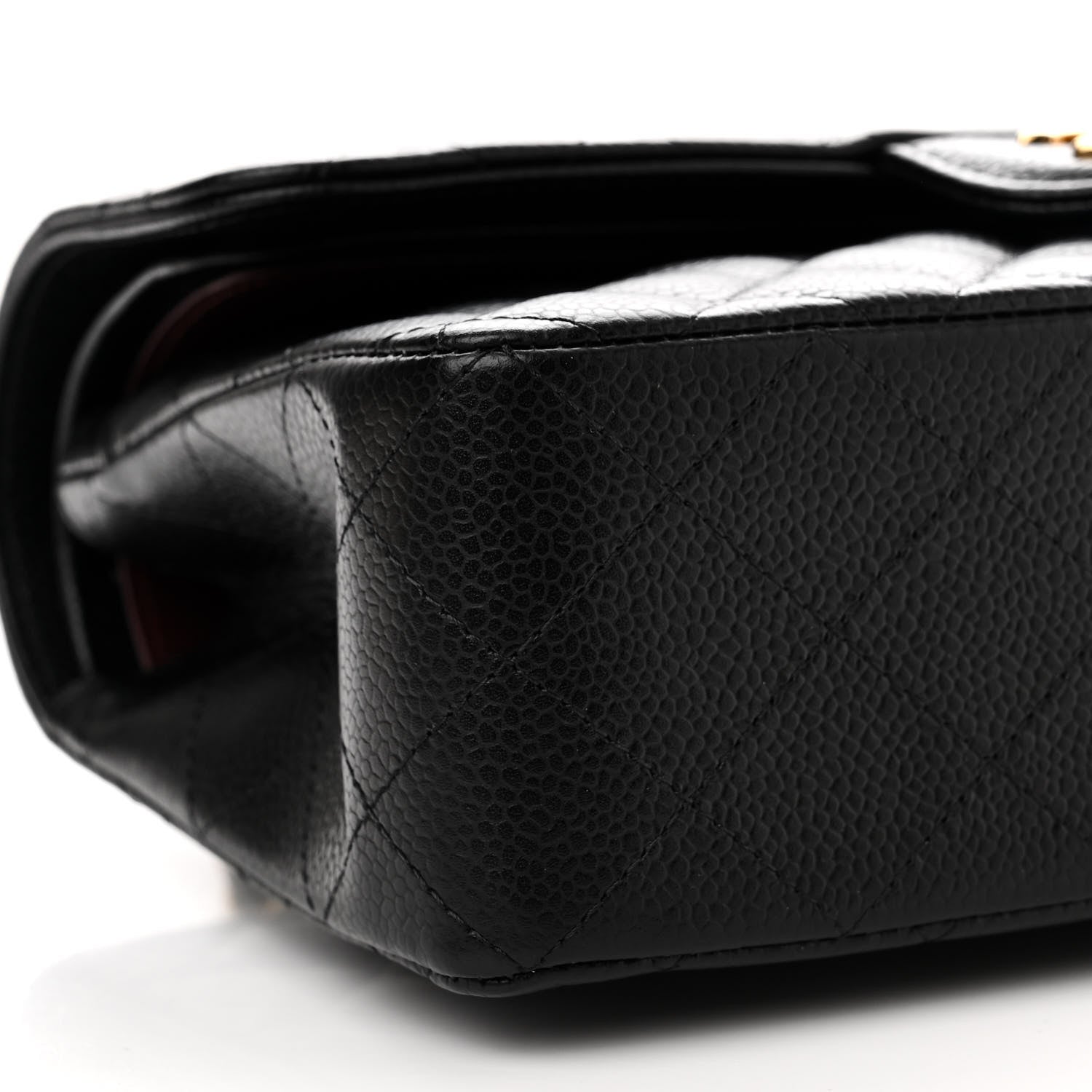 Chanel Caviar Quilted Small Double Flap Black 9 of 11