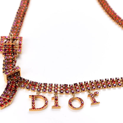 Christian Dior Crystal Charm Belt Multicolor 3 of 6