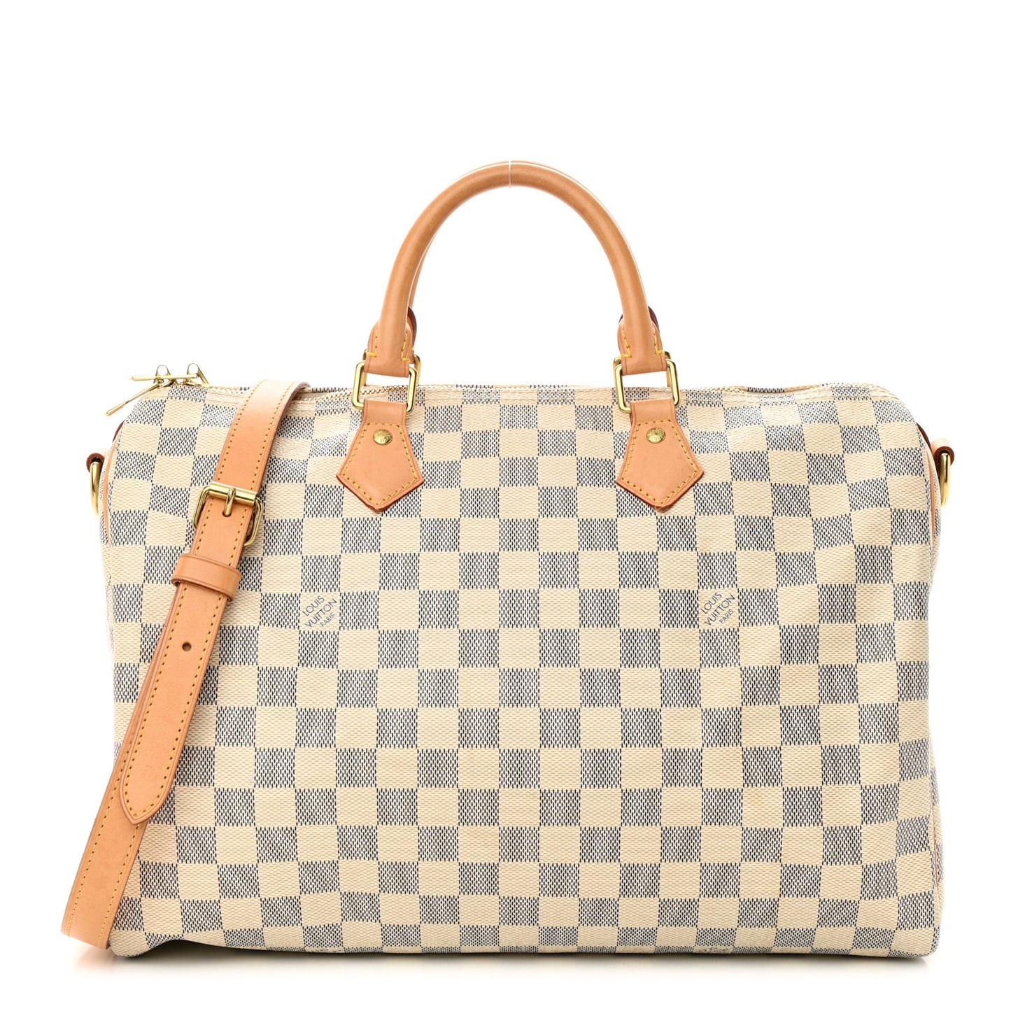 LOUIS VUITTON Damier Azur Speedy Bandouliere 35