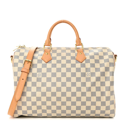 Louis Vuitton LOUIS VUITTON Damier Azur Speedy Bandouliere 35 1 of 13