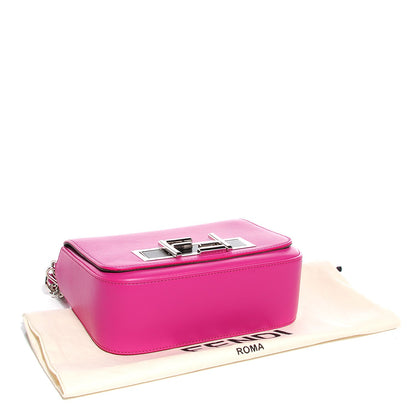 Fendi Smooth Calfskin 3Baguette Shoulder Bag Magenta 4 of 10