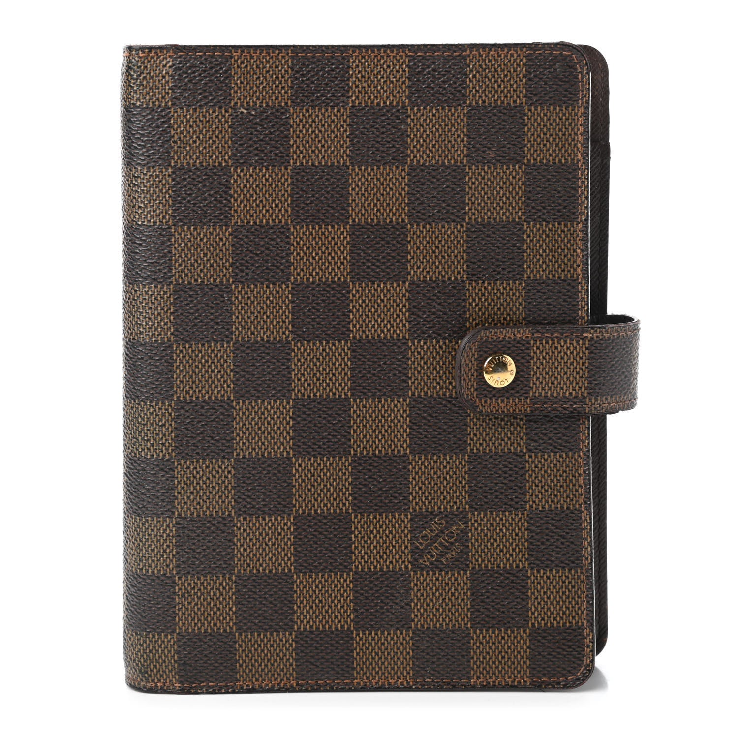 Louis Vuitton Damier Ebene Medium Ring Agenda Cover 1 of 11