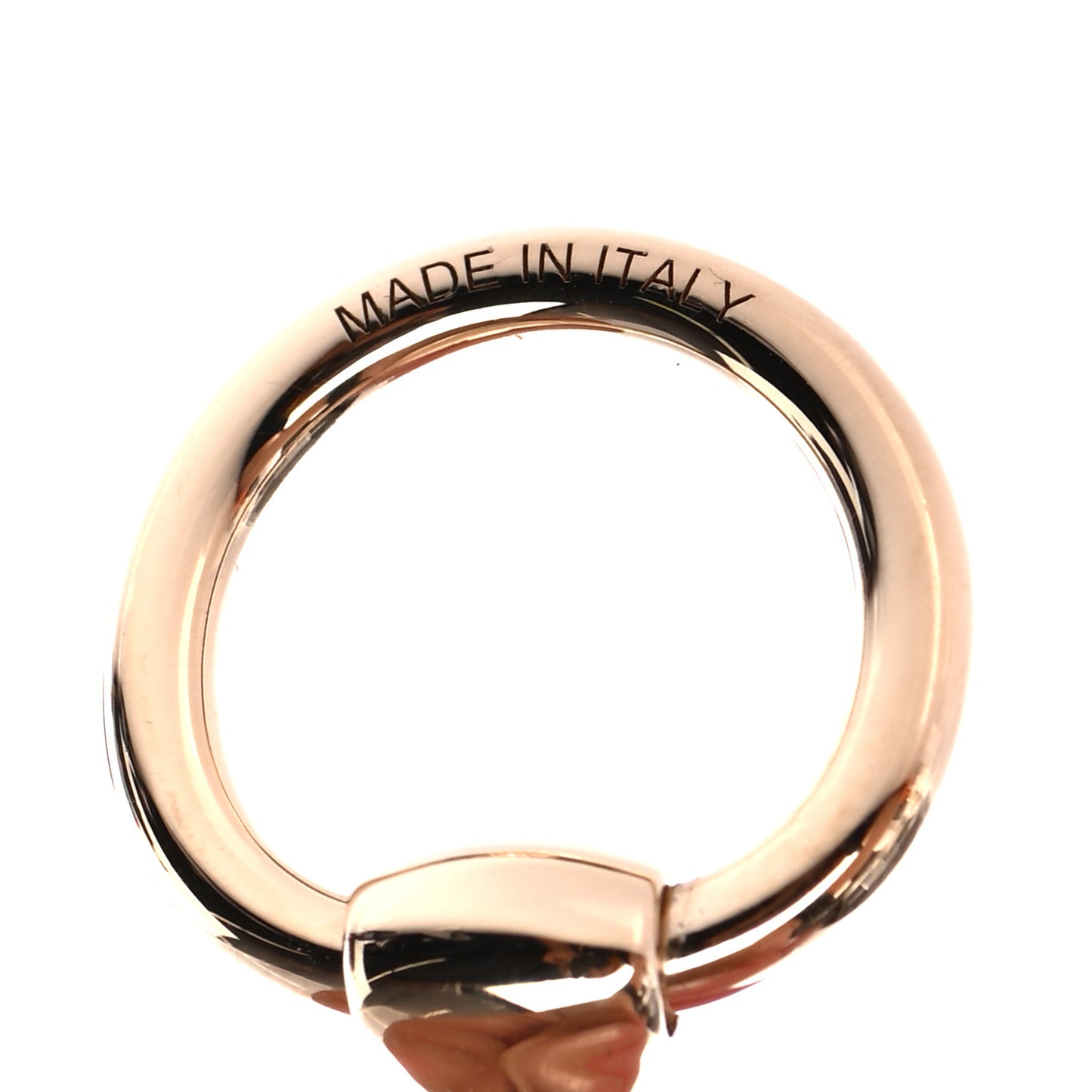 Permabrass Mors Scarf Ring Gold