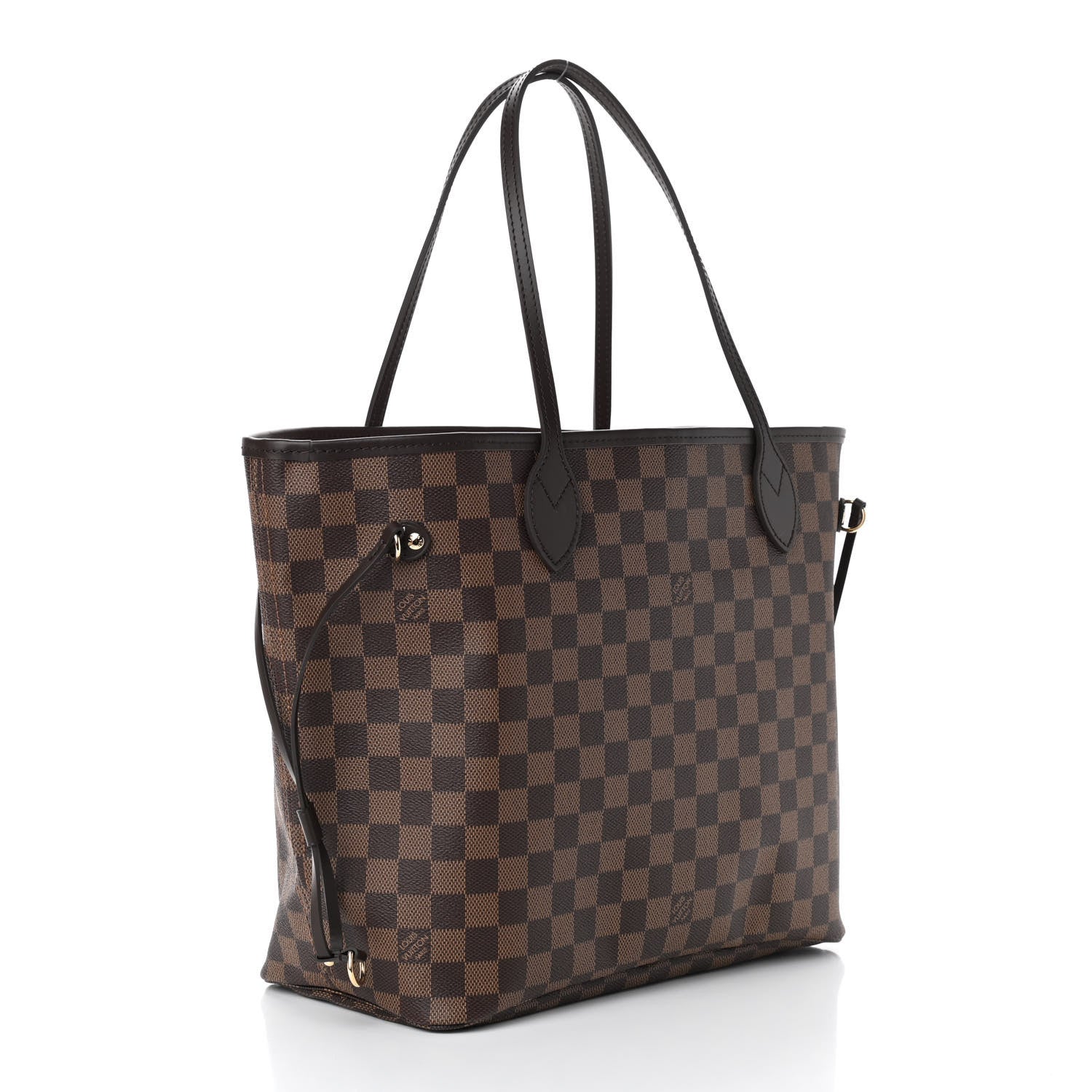 Louis Vuitton Damier Ebene Neo Neverfull MM Rose Ballerine 3 of 8