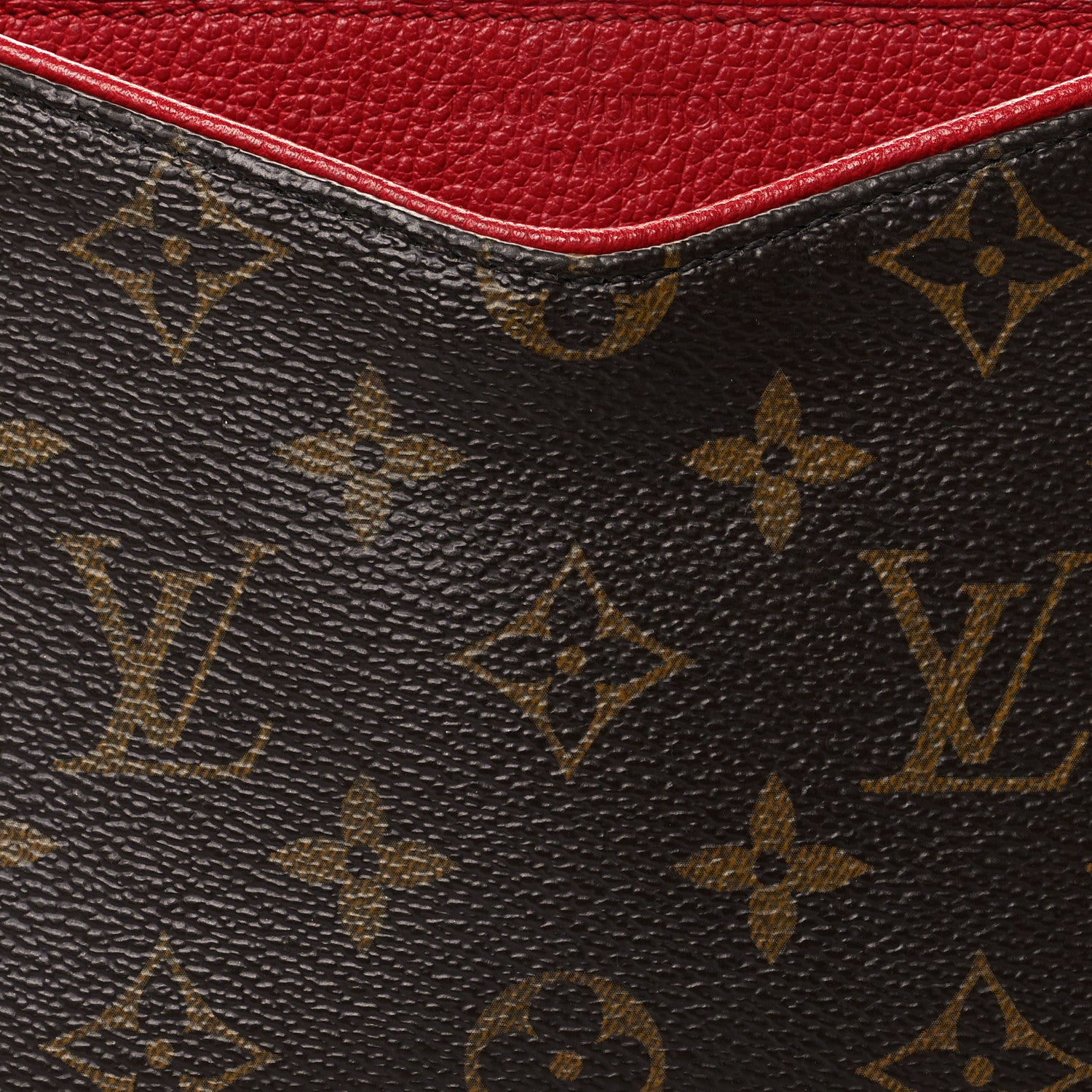 Louis Vuitton Monogram Pallas Clutch Cherry 9 of 14