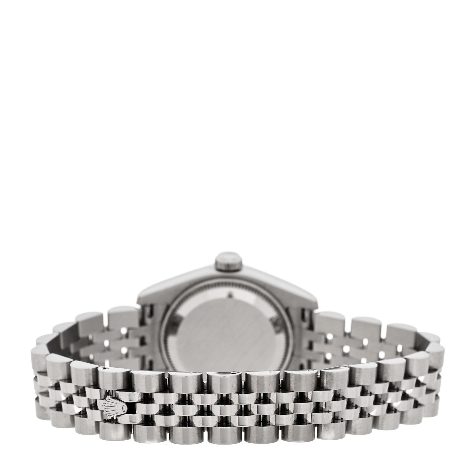 Rolex Stainless Steel 18K White Gold 26mm Oyster Perpetual Datejust Watch White Roman 179174 3 of 5