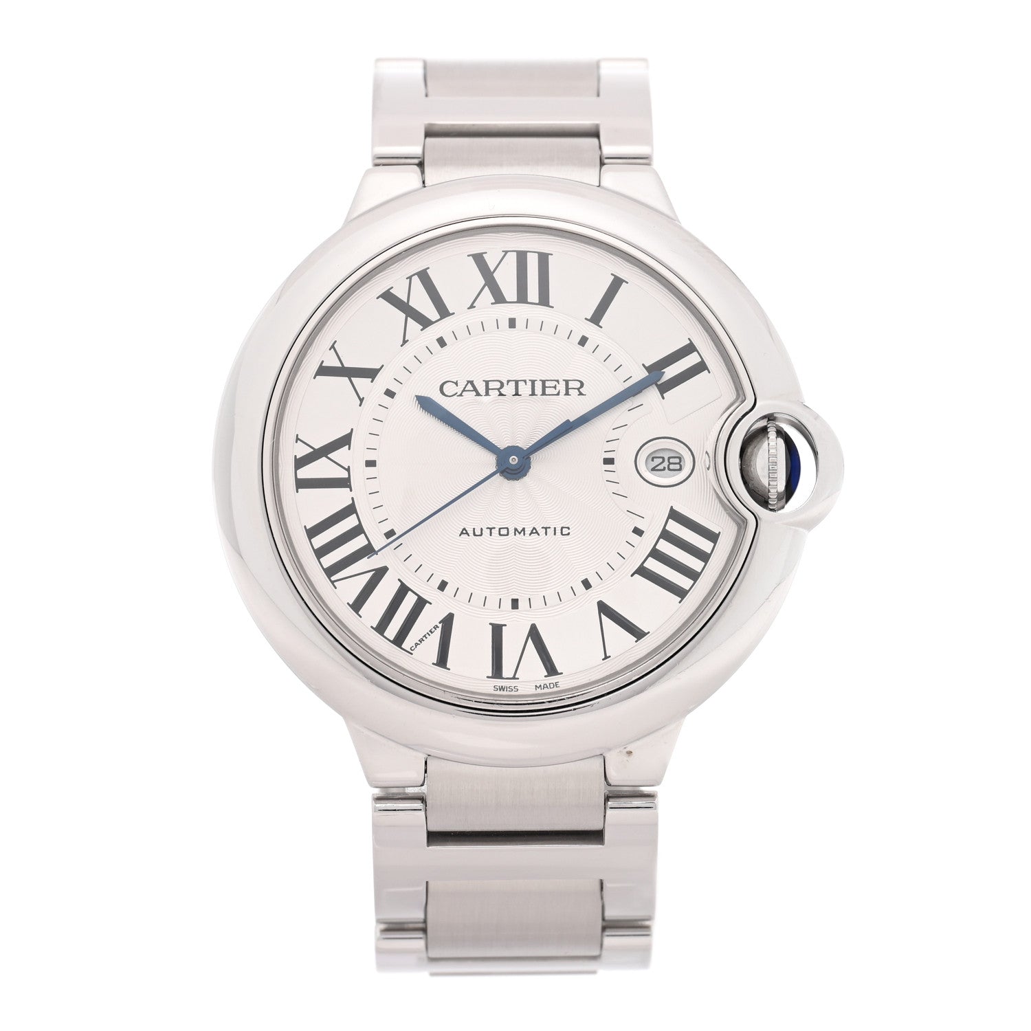 Cartier Stainless Steel 42mm Ballon Bleu De Cartier Automatic Watch 1 of 4