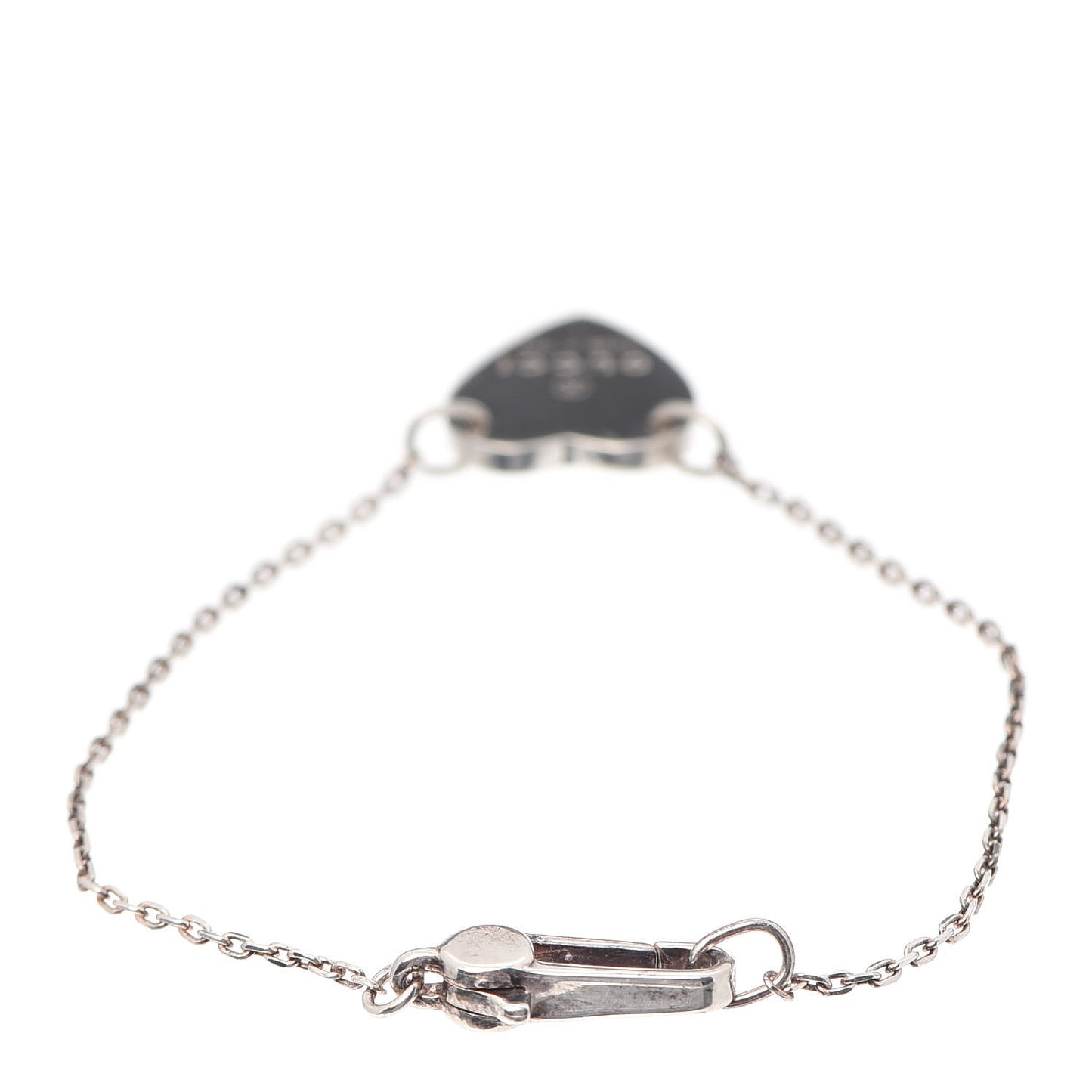 Sterling Silver Trademark Heart Bracelet