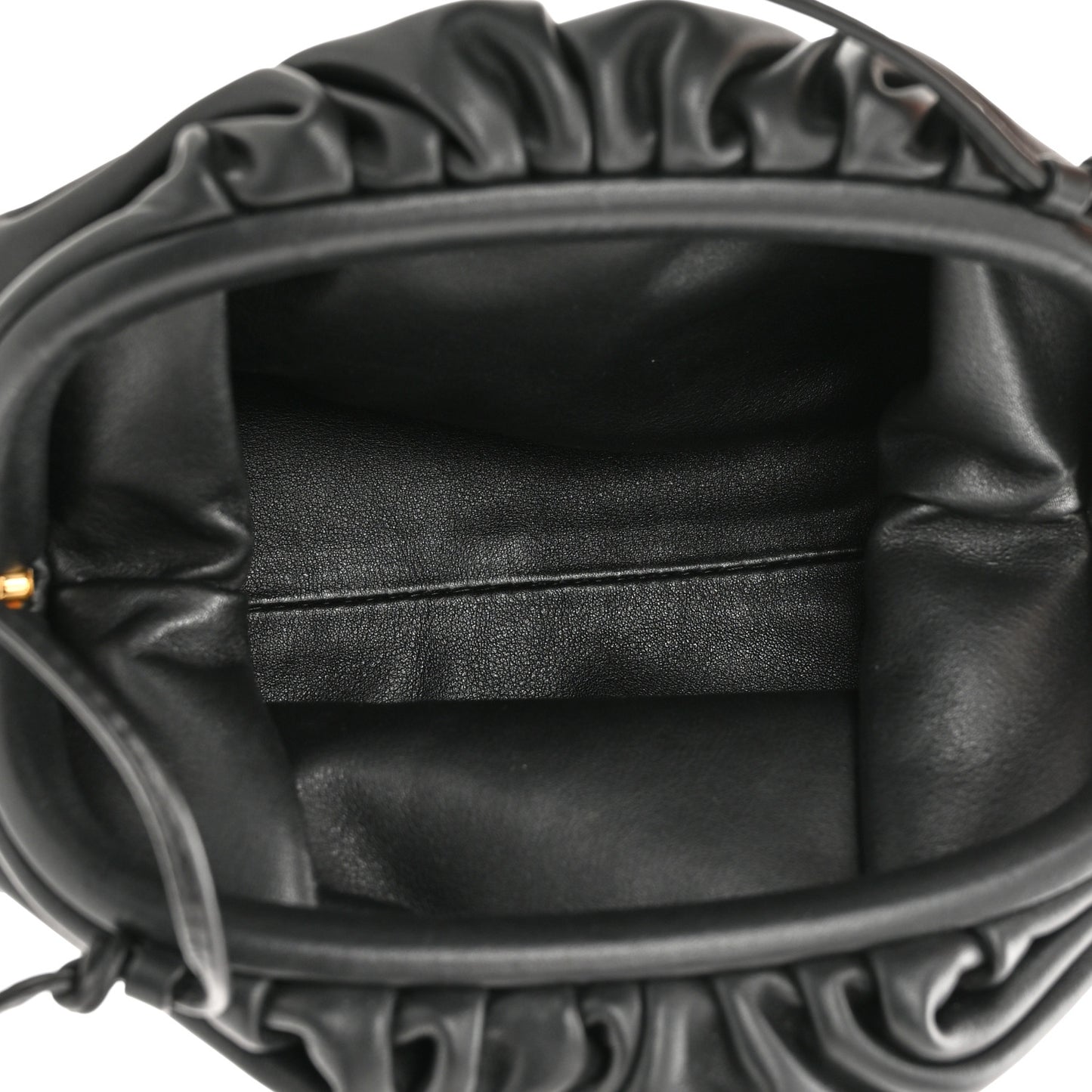 Butter Calfskin The Mini Pouch Black