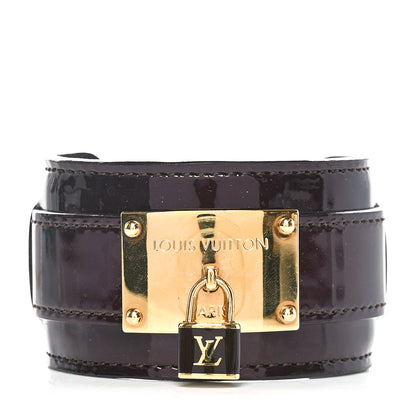 Louis Vuitton Patent Infinit Bracelet 17 Amarante 1 of 5
