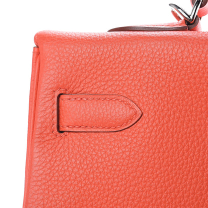 Hermes Togo Kelly Retourne 35 Capucine 13 of 35
