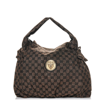 Gucci Monogram Medium Hysteria Tote Brown 1 of 6