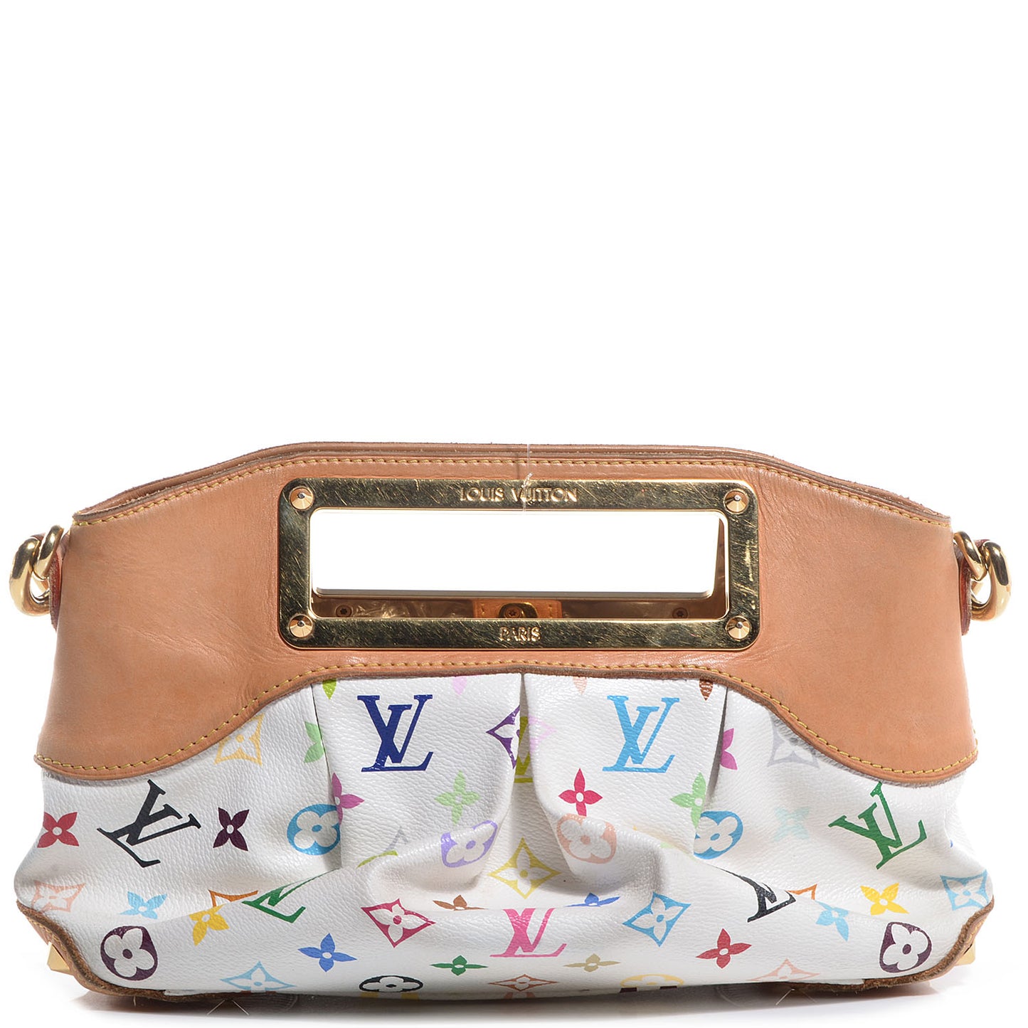 Monogram Multicolor Judy PM White