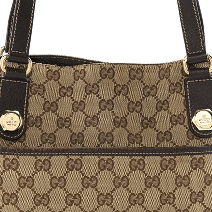Gucci Monogram Medium Charmy Shoulder Bag Brown 8 of 16