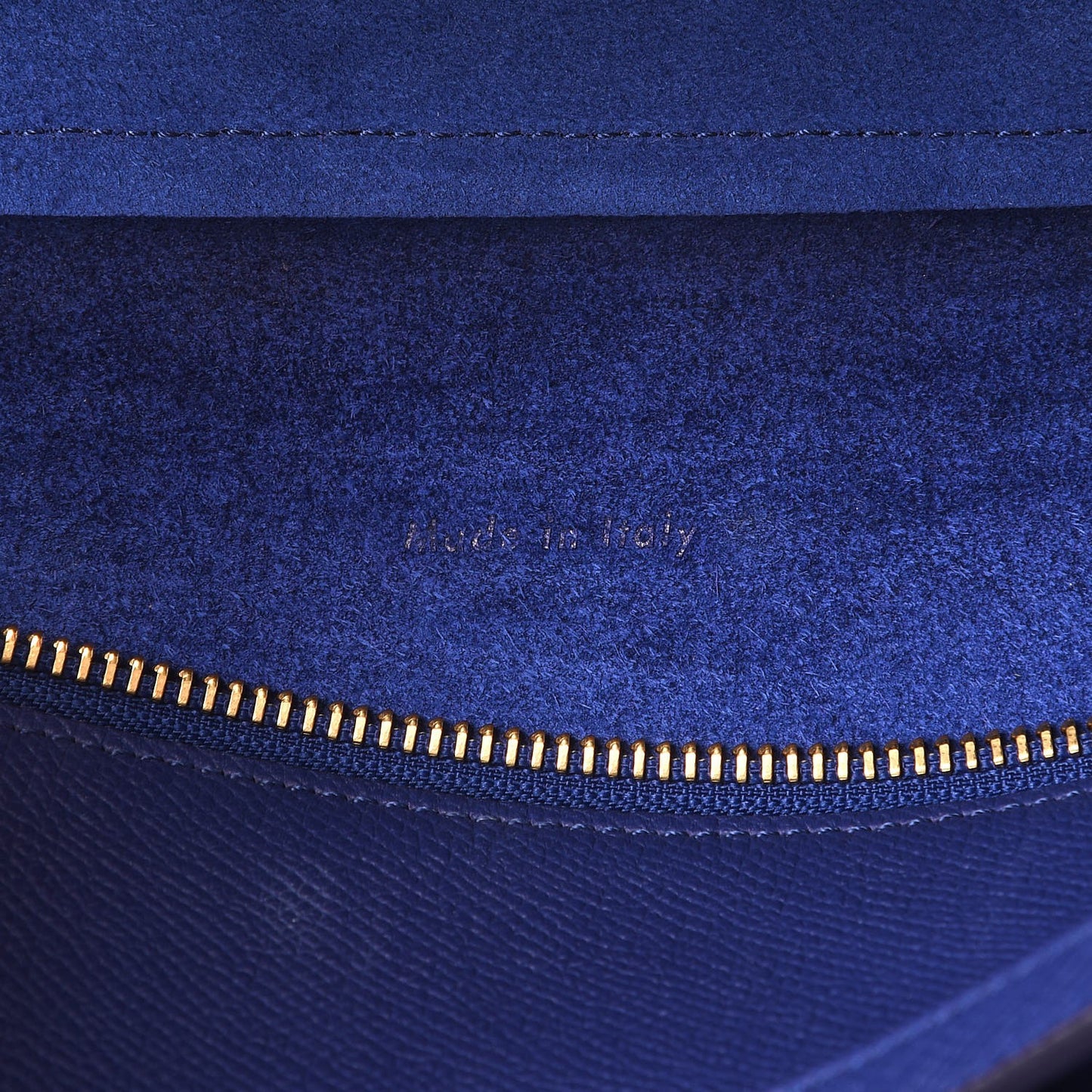 Grained Calfskin Mini Belt Bag Indigo