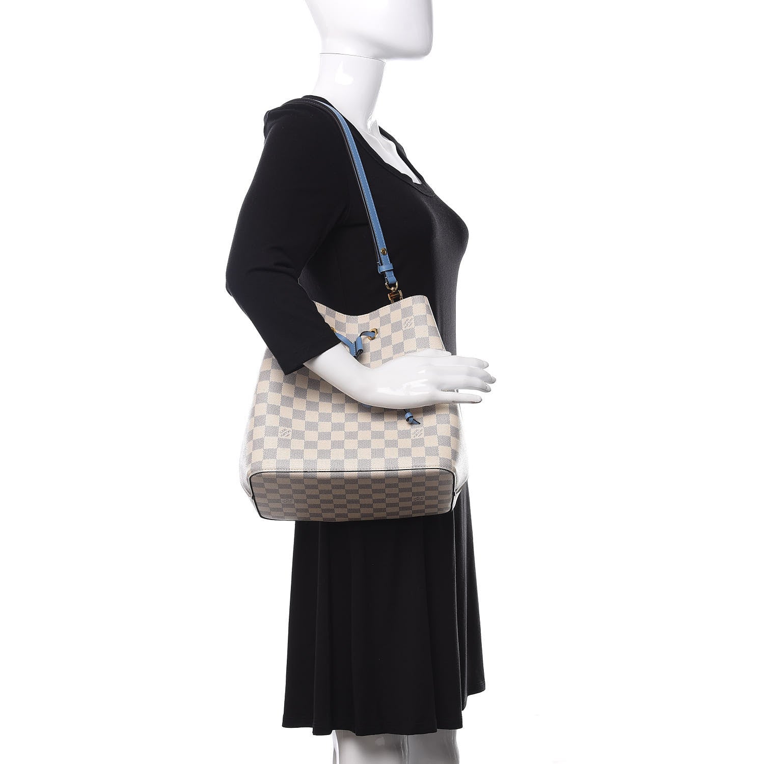 Louis Vuitton Damier Azur Neonoe MM Bleuet 2 of 10