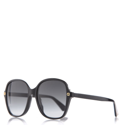 Gucci Acetate Square Frame GG0092S Sunglasses Black 1 of 7