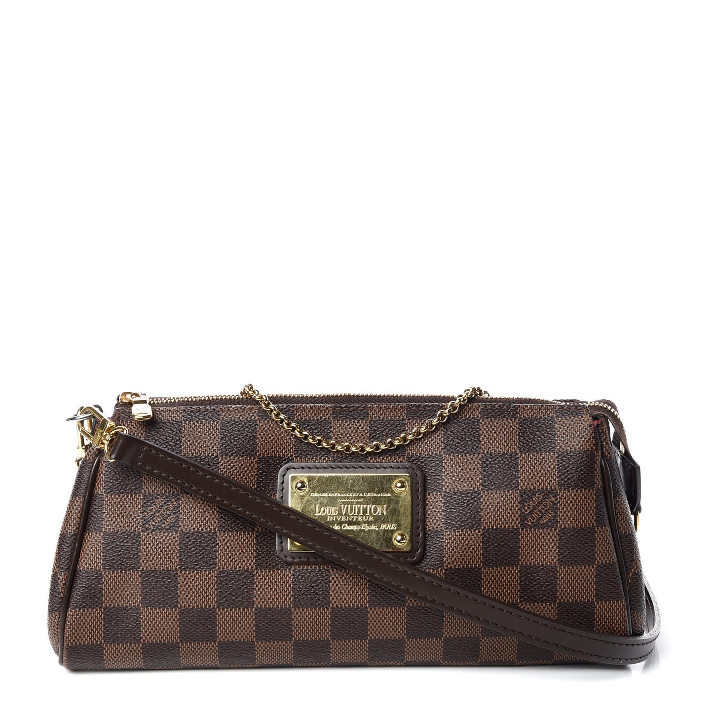Damier Ebene Eva Clutch