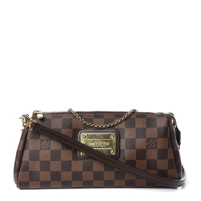 Louis Vuitton Damier Ebene Eva Clutch 1 of 11