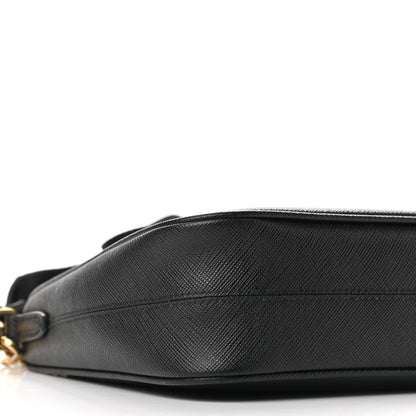 Prada Saffiano Lux Re-Edition 2005 Shoulder Bag Black 8 of 9