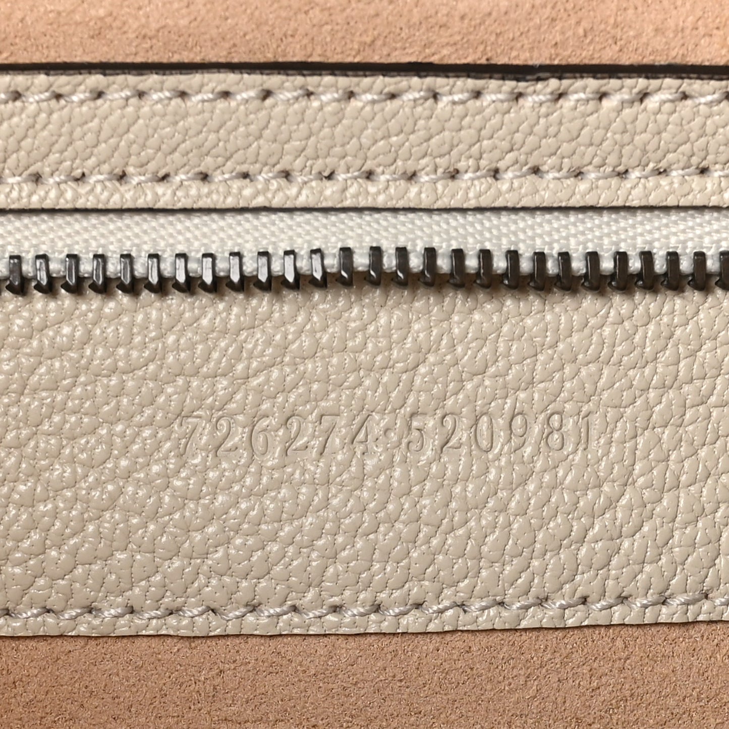 Goatskin Medium Aphrodite Shoulder Bag Mystic White