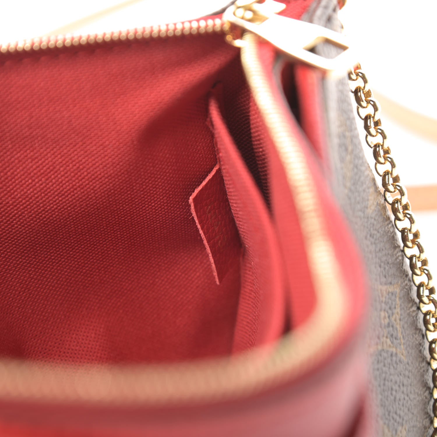 Louis Vuitton Monogram Pallas Clutch Cherry 7 of 11